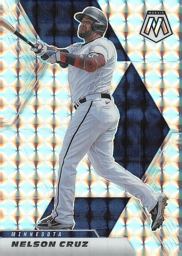 2021 Panini Mosaic Nelson Cruz #192 card