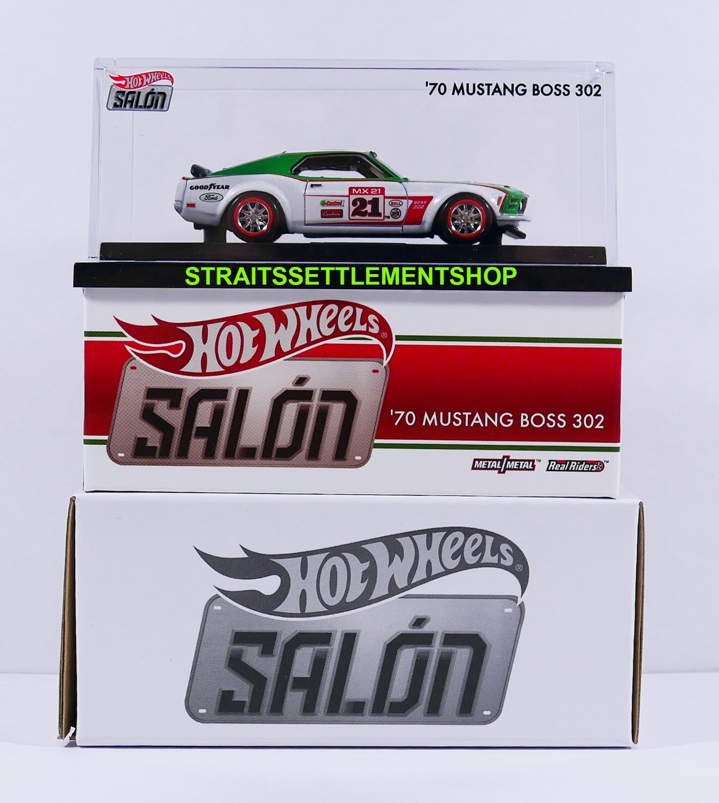 Hot Wheels 2021 Rlc Mexico Salon Convention 70 Mustang Boss 302 New