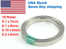 10M Pure Nickel Plate Strip Tape Sheet For 18650 Battery Spot Weld Multi Size