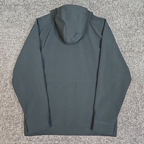 Simms Jacket Mens XL Rouge Fleece Hoody Black Camouflage Softshell Full Zip - Picture 8 of 8