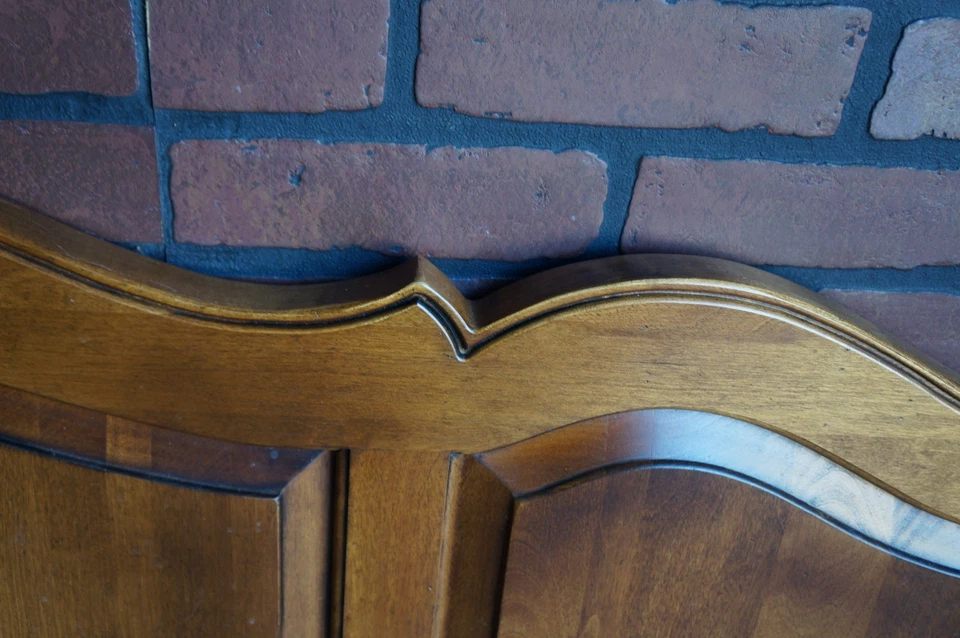 King/Cal King Headboard ~ Country French Raised Panel Headboard by Ethan Allen - Image 4 of 4