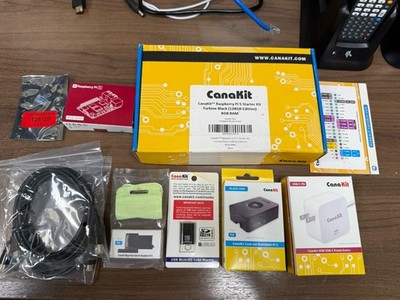NEW IN BOX CanaKit Raspberry Pi 5 Starter Kit- (128GB Edition) (8GB RAM)