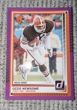 2025 Panini Donruss - Ozzie Newsome #64 Purple Press Proof