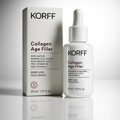 Korff Collagen Age Filler Anti-Falten Gesichtsserum 30ml Feuchtigkeit Hautstraffung