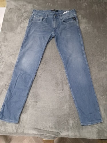 Replay Anbass Mens Jeans 32 x 30 Blue - Picture 17 of 24