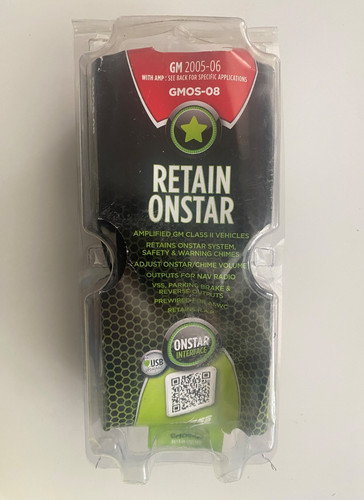 AXXESS GMOS-08 ONSTAR Radio Replacement Interface for Select 2005-06 GM Vehicles
