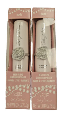 HARD CANDY - Marilyn Monroe -BEST FRIEND DIAMOND LIP BALM ~ NUDE # 2202 2 PACK