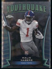 2024 Topps Chrome - Youthquake Malik Nabers #Y-5 (RC)