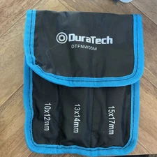 DURATECH Flare Nut Wrench Set, Metric, 3-piece, 10, 12, 3pc, Silver 