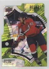 2021-22 Upper Deck Allure Rookies Green Rainbow Die-Cut 22/99 Garrett Pilon 15ok