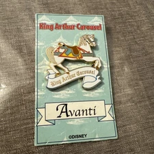 Disneyland Resort King Arthur Carousel Horse Pin- Avanti-LE