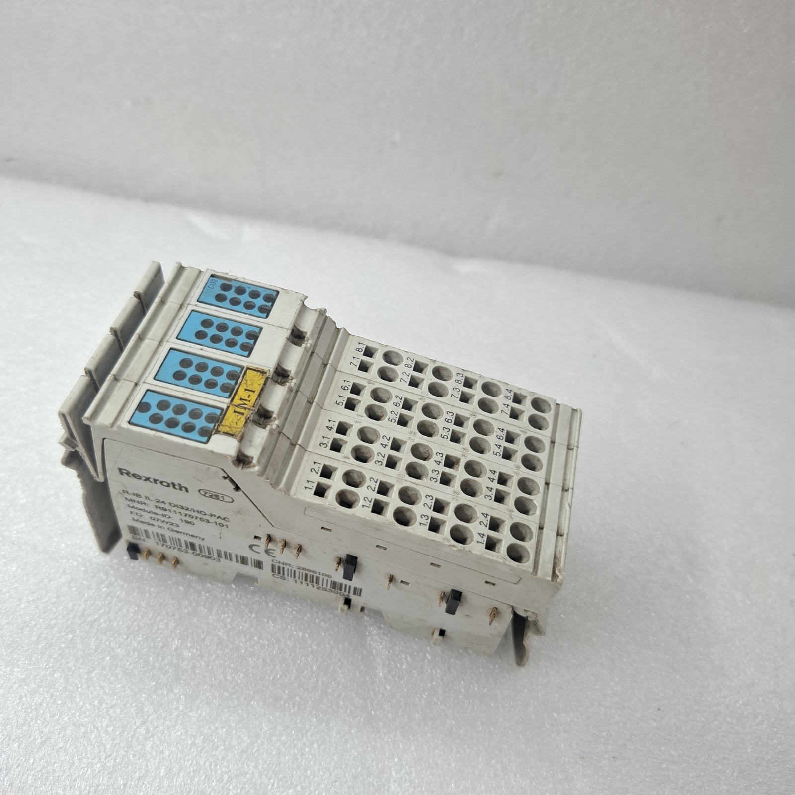 Bosch Rexroth R-IB IL 24 DI 32/HD-PAC Inline Digital Input Module R911170753-101