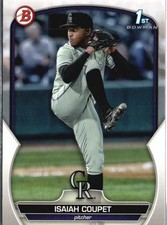 2023 Bowman Draft #BD-37 Isaiah Coupet