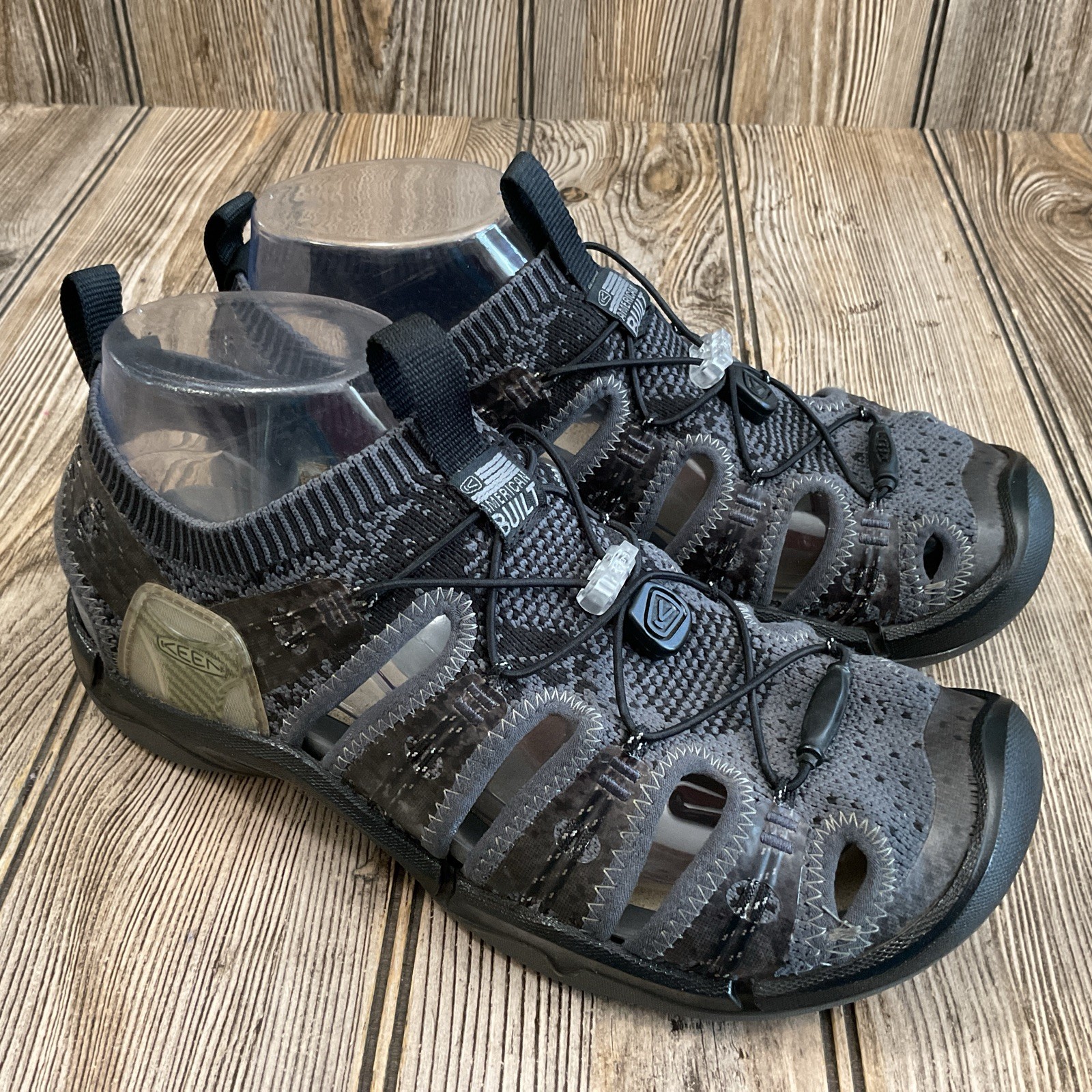 Sandali Keen donna Evofit One grigi mimetici sportivi da trekking 1019306 taglia 8