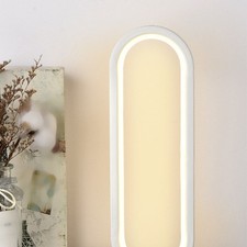 Oval LED Table Lamp Decorative Oval Nightstand Lamp For Office For Home Bedroom