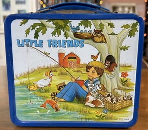 Little Friends Lunch Box Rare 1972