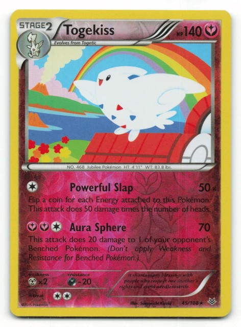 Togekiss [Reverse Holo] #45 (Roaring Skies (2015))