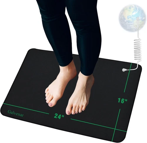 Grounding Mat | 24x16 in Earthing Pad for Relieving Stress, Anxiety & Inflamati - product listing photo
