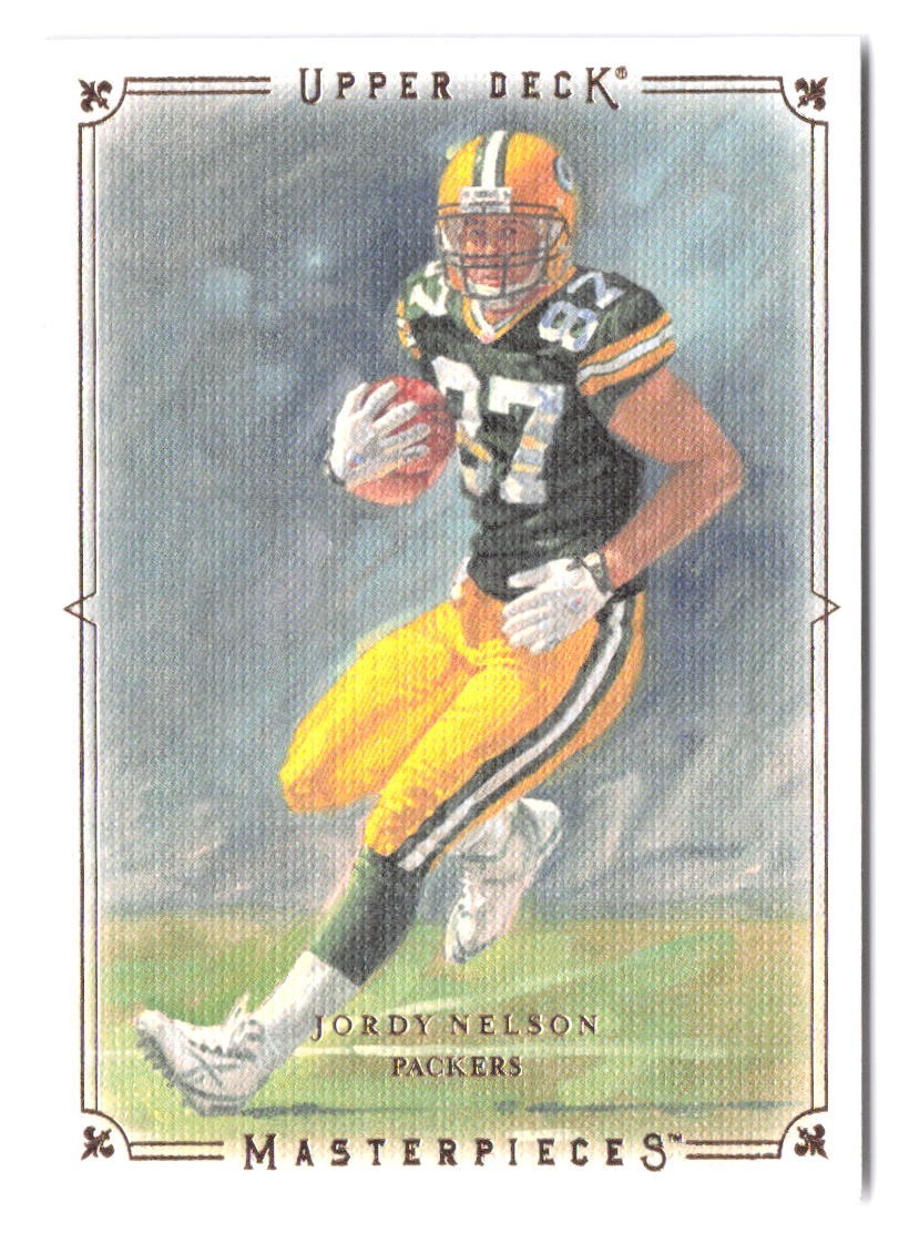 Jordy Nelson Upper Deck Masterpieces #51 Base