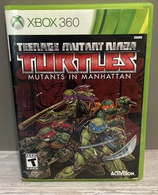 Teenage Mutant Ninja Turtles Mutants in Manhattan (Microsoft Xbox 360) No Manual