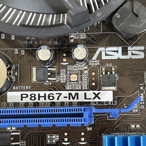 MOTHERBOARD/CPU/RAM COMBO: ASUS P8H67-M LX LGA 1155 + Intel i3 2120 + 4GB DDR3 - Picture 8 of 9