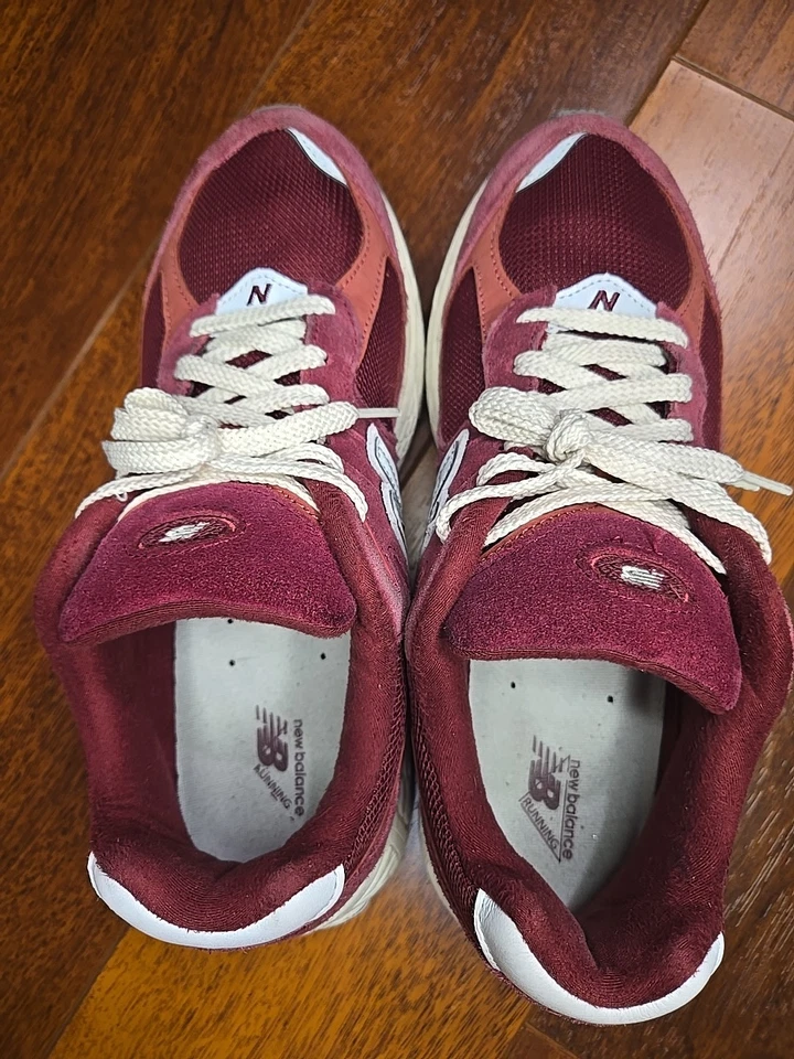 New Balance 2002R Suede Pack - Garnet Deep Earth Red Men's Size 10.5 Mint Condit - Image 3 of 4