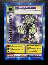 Digimon Digi-Battle - Boltmon BO-41 - Gold Stamped - Booster Series 1 LP