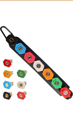 #ad Hourleey Pressure Washer Tips Pressure Washer Nozzle Tip with Holder 7 Nozzle $13.00