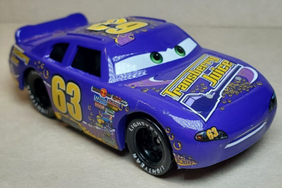 Disney Pixar Cars Lee Revkins Transberry Juice #63 Diecast 1:55