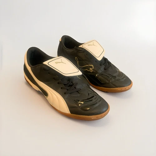 Scarpe da corsa uomo PUMA 1012558 01 nero bianco a righe taglia US 12