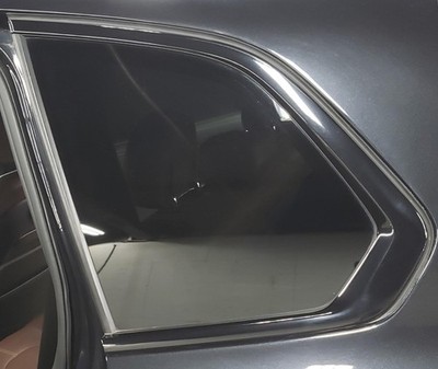 19 20 21 22 BMW X5 Left Quarter Window Glass w/o Integrated Digital Audio