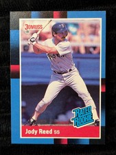 1988 Donruss Jody Reed Rated Rookie Baseball Card #41 Boston Red Sox MLB Vintage