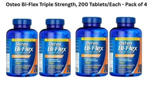 Osteo Bi-Flex Triple Strength, 200 Tablets/each - Pack of 4