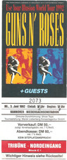 Guns NRoses  Use Your Illusion Tour 1992 Tick...