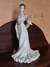 Coalport The Flower Seller Figurine – Ltd Ed with Cert - Excellent