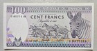 Rwanda 100 Francs 1989 Unc