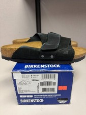 Birkenstock Women's Kyoto Black Leather Narrow Width New