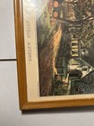 Set Of Four Currier And Ives American Homestead Prints Professional Framed — photo 3