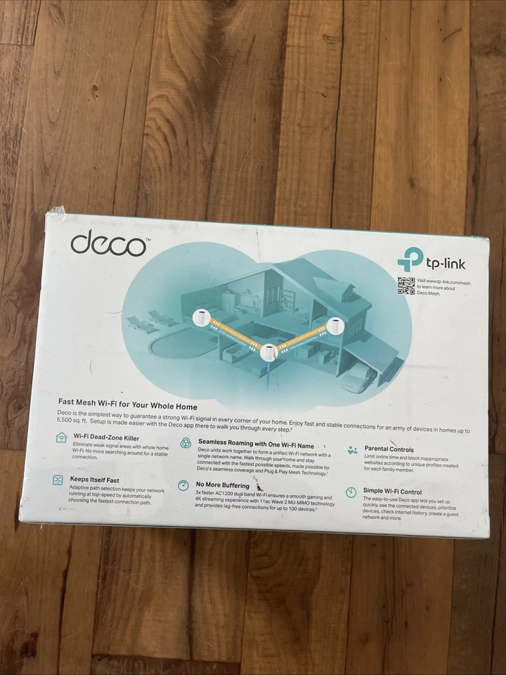 TP-Link Deco S4 V1 AC1200 Whole Home Mesh Wi-Fi System (3-Pack) - Image 3 of 3