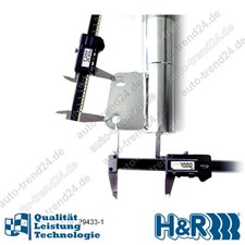 HR Fahrwerk 30-70mm, 20-50mm Tieferlegung für Renault Clio II BB0/1/2_ CB0/1/2_