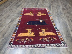 Authentic Vintage Turkish(Tree Of Life) Anatolian Turkish Tribal Rug 3.8x6