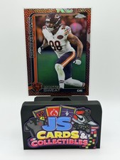 2025 Topps Chrome #56 Montez Sweat Football Leather Pigkskin Refractor Bears