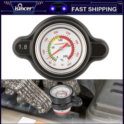 #ad New 1.8 High Pressure Radiator Cap Temperature Gauge For HONDA CRF450R 2002 2015 $13.99