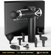Portable Deep Tissue Percussion Massage Gun for Muscle  Back Pain Relief