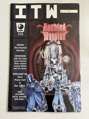 In the Works Vol. 1 #2 August 2005 SLG ITW Haunted Mansion Preview