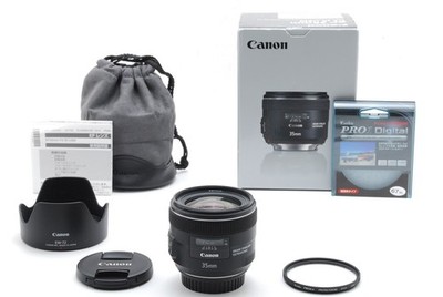 [MINT in Box] Canon EF 35mm f/2 IS USM AF Wide Angle Lens from Japan