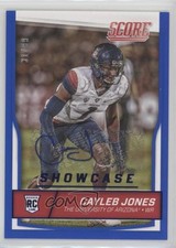2016 Score Rookies Showcase Signatures 31/99 Cayleb Jones #434 Auto 0a3