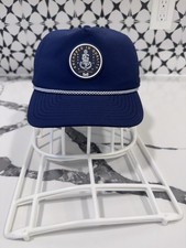 Melin Coronado /Hydro Snapback Hat Navy Blue 