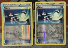 Pokemon TCG: 2x SWITCH Boundaries Crossed 135/149 Common Reverse Holo - LP