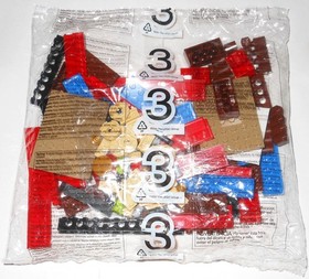 LEGO 2507 Fire Temple: NEW SEALED BAGS #3, #3, #4 ONLY - Ninjago Golden Weapons